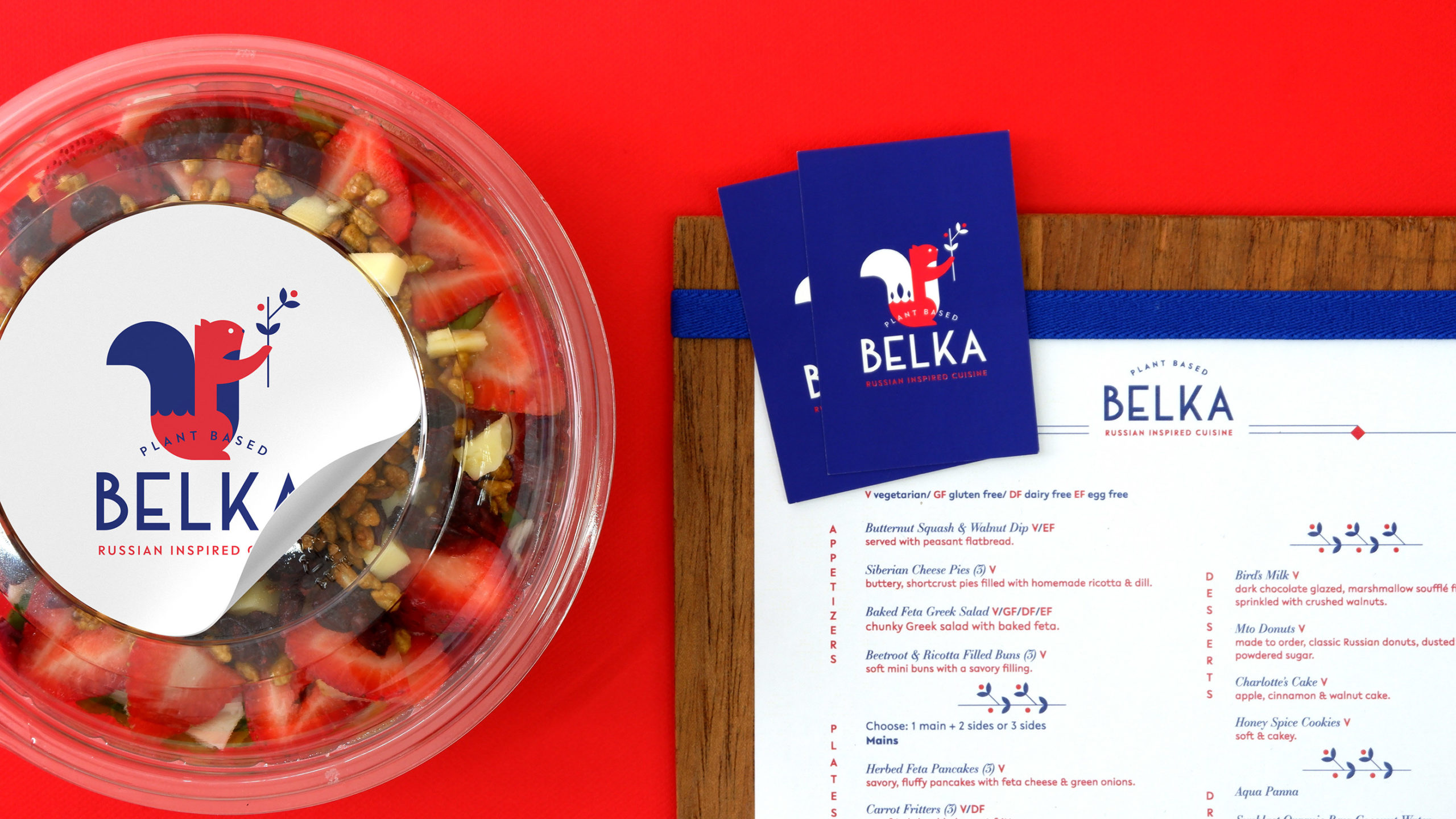 Belka — brand identity hero